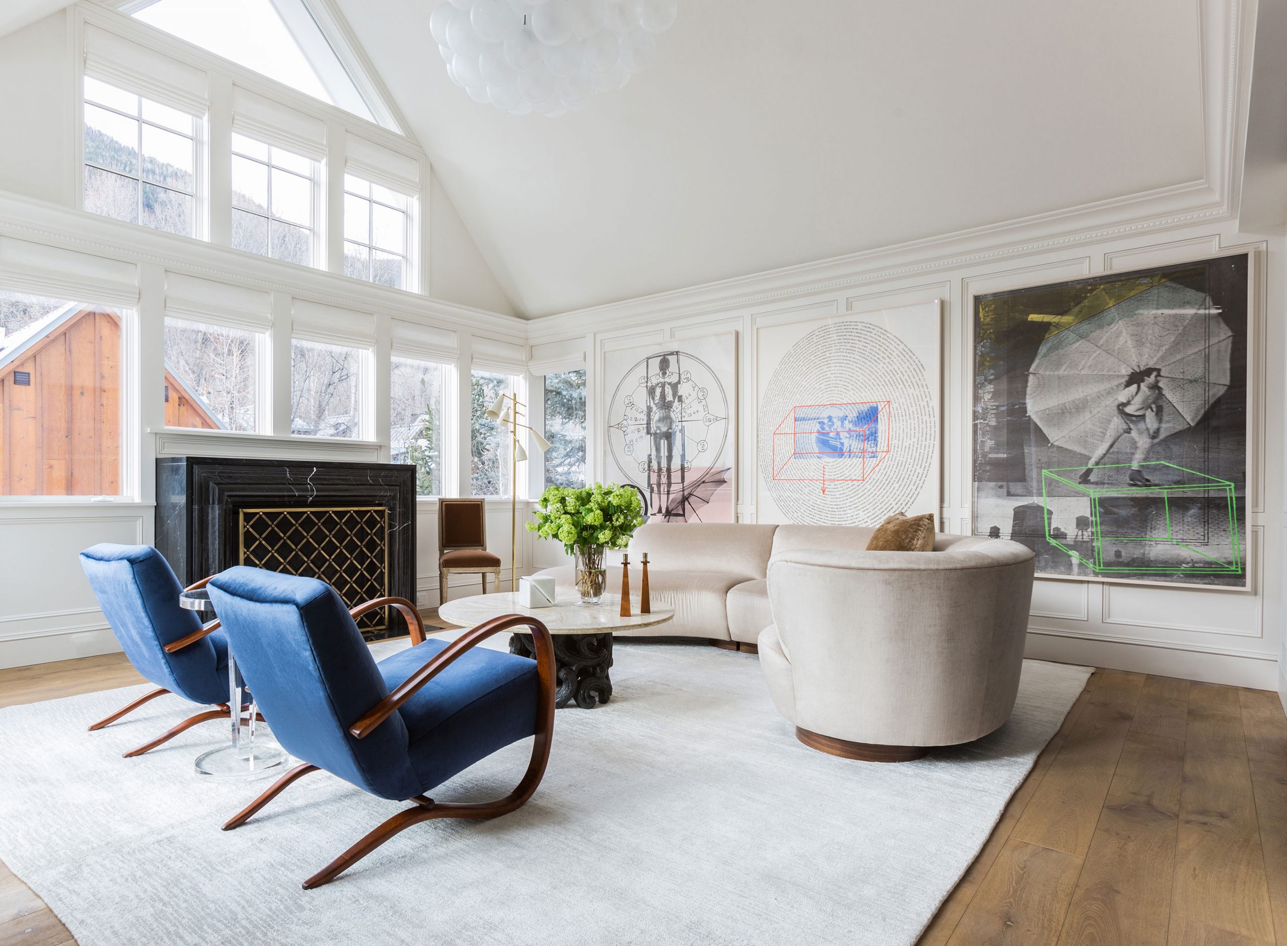Livingroom Interiors Photography - Julie Soefer Photography