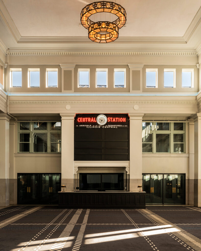 the central station memphis indoor lobby