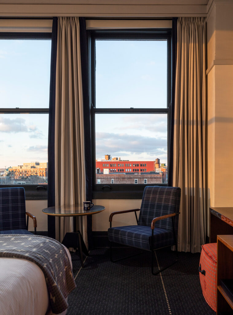 the central station memphis guest room view