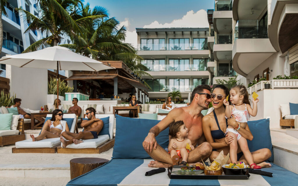 thompson playa del carmen pool lounge chairs